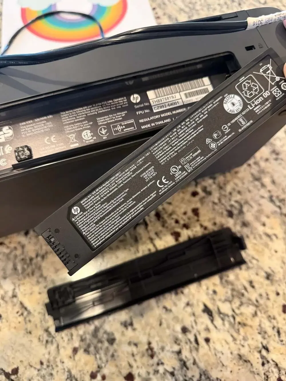 HP OfficeJet 250 Mobile All-in-One Printer tested works great !